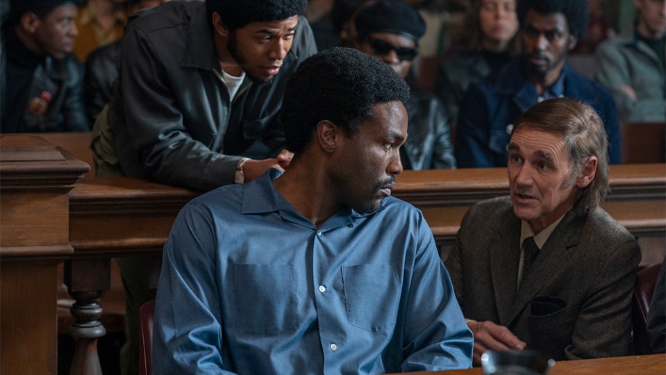 Watchmen star Yahya Abdul-Mateen II plays Seale in the new Aaron Sorkin film