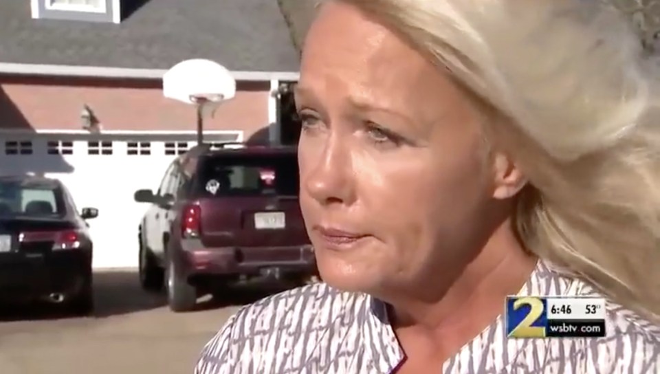The woman said her neighbours were trying to 'control' her