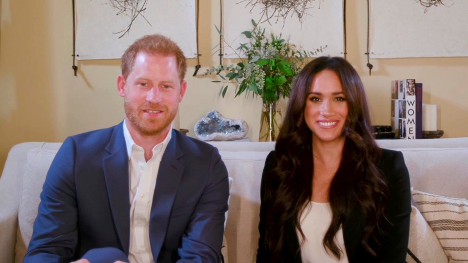 Meghan and Harry have been giving a number of online interviews since quitting the royal family