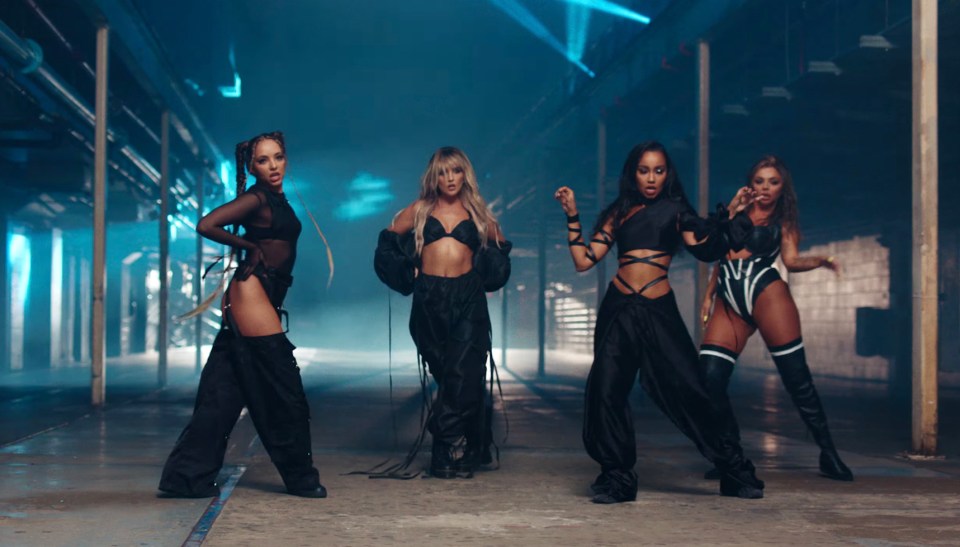 The Little Mix stars together
