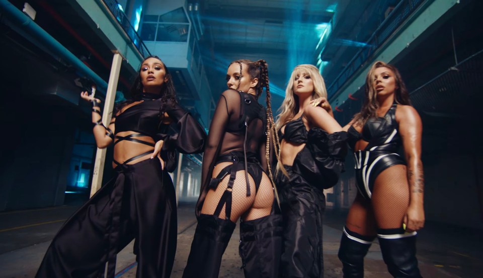 The band drove fans wild with their latest video