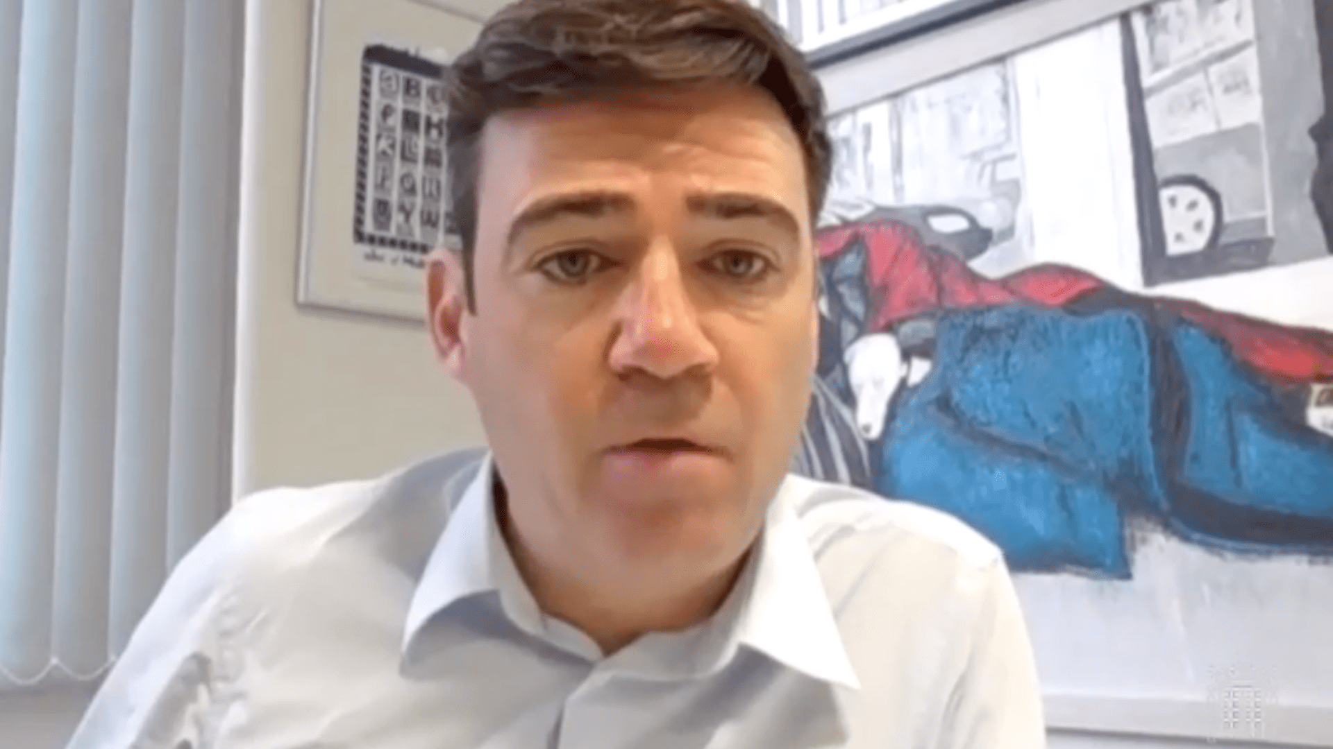Andy Burnham blasted ministers for only bringing in fresh financial aid after London was given Tier 2 lockdown restrictions