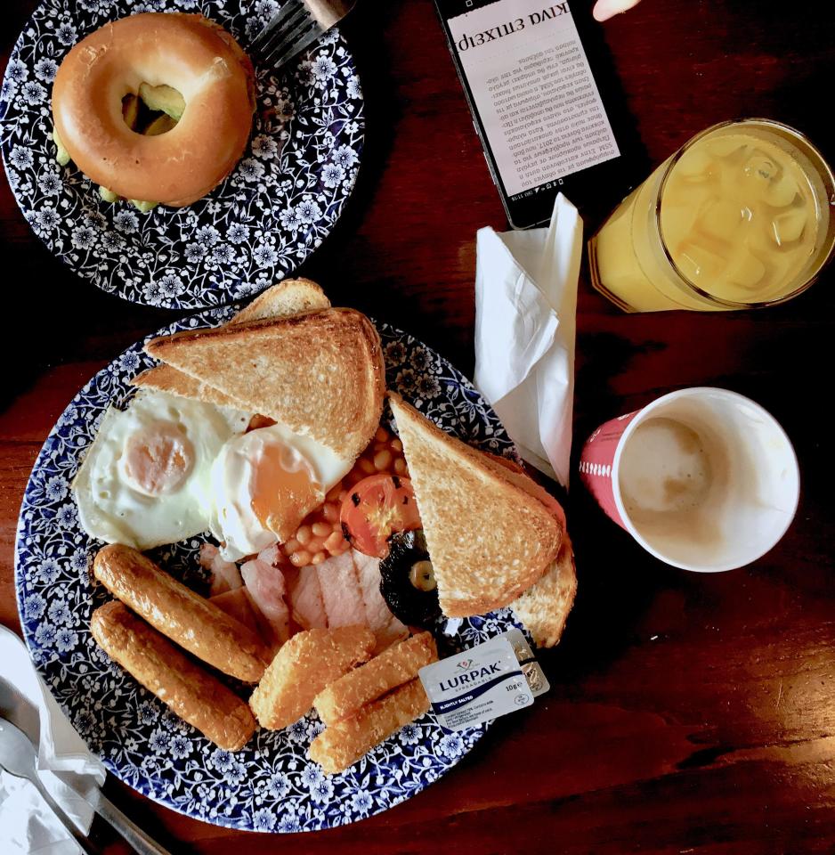 Wetherspoon pubs serves up a tasty beakfast