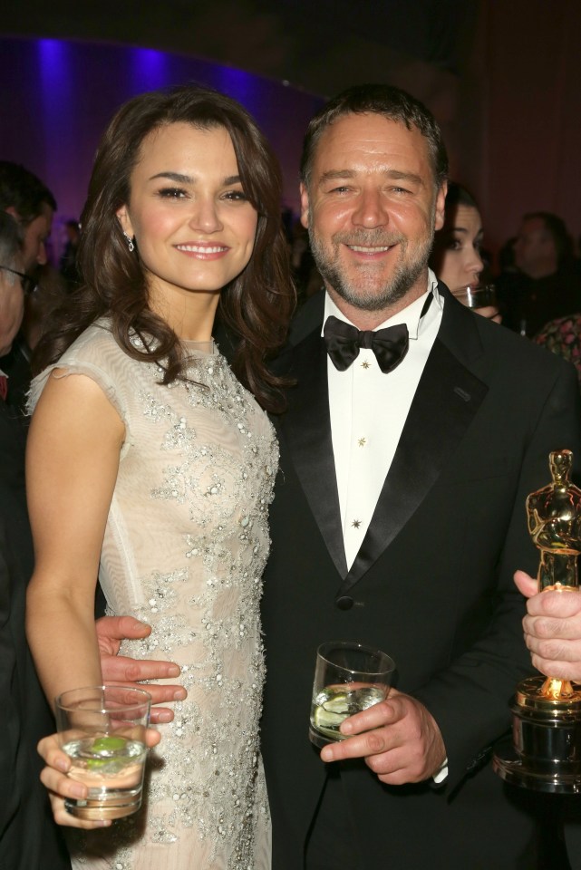 Brit Samantha Barks denied rumours the couple had a romance