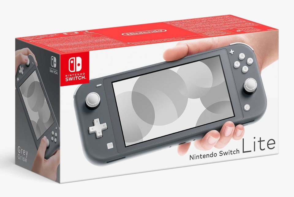 The Switch Lite is smaller and lighter than the Nintendo Switch