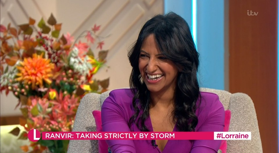 Ranvir Singh joked Giovanni Pernice knows her better than her GP