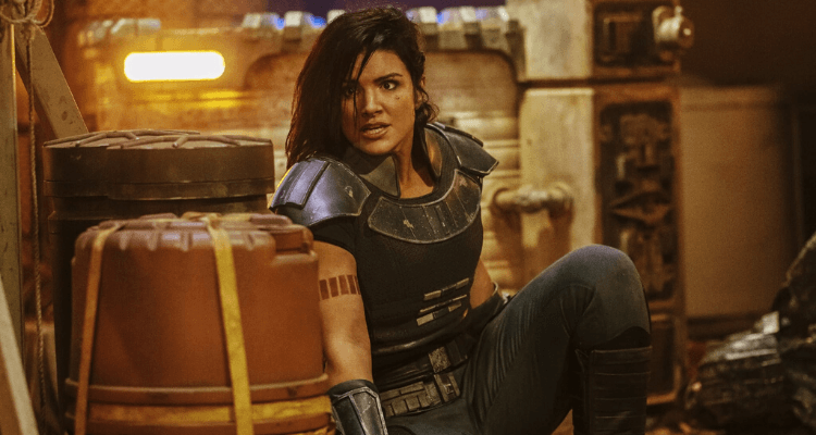 Gina Carano plays Cara Dun on The Mandalorian