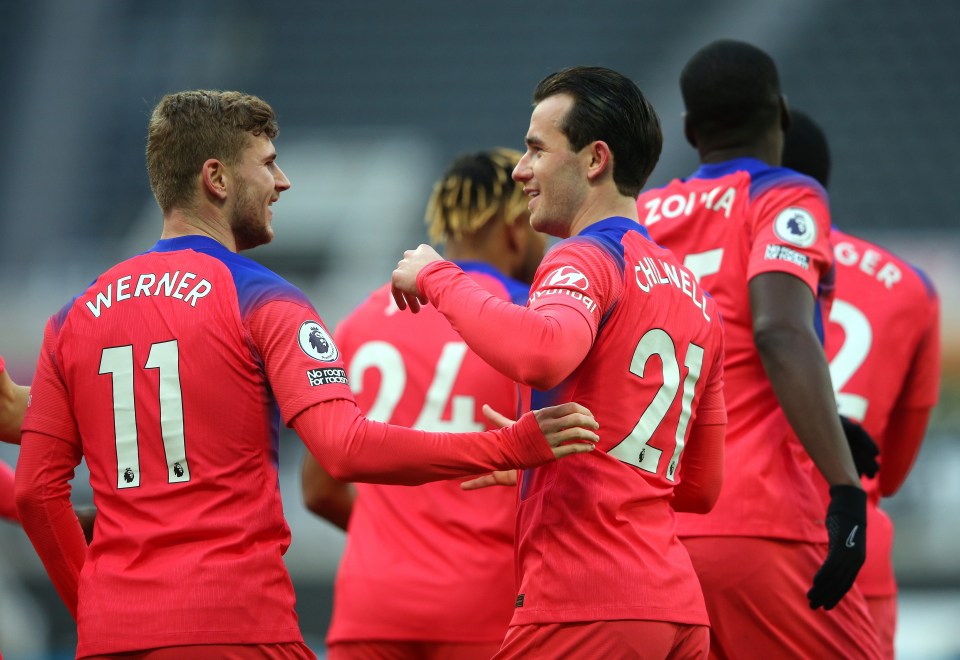 The Blues celebrated going top of the Premier League