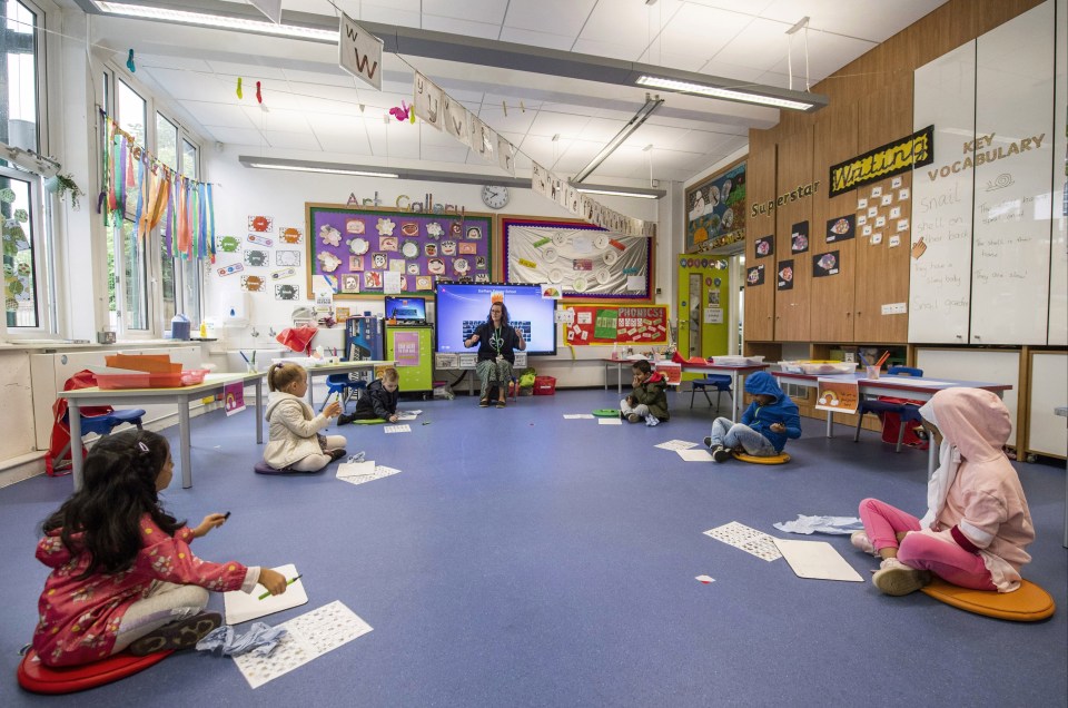 Schools, such as Earlham Primary in London, may have to close if the spread of the coronavirus is not contained