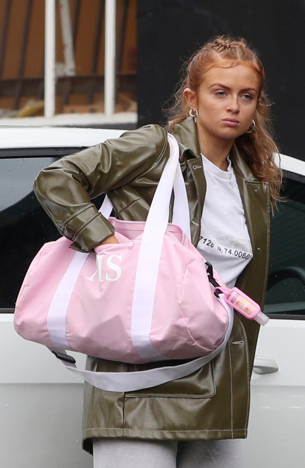 Maisie Smith arrived early this morning for another week of intense training
