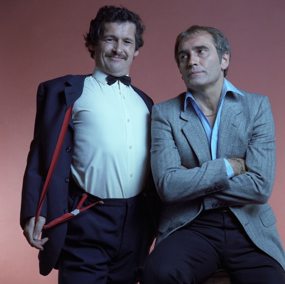 Cannon and Ball were comedy stars at the peak of their fame in the 1980s