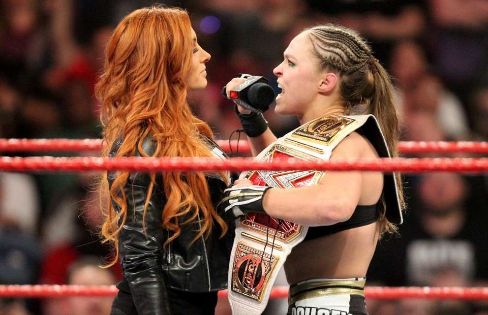 Becky Lynch and Ronda Rousey could main event WrestleMania