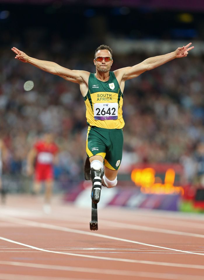 The athlete was born without calf bones