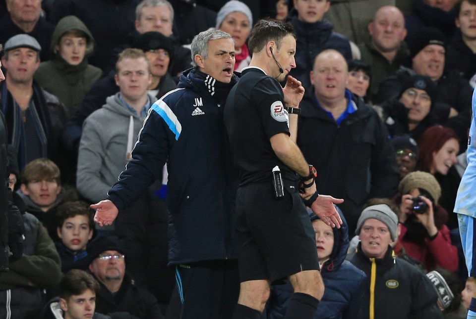 Jose Mourinho blames Mark Clattenburg for getting the sack at Chelsea