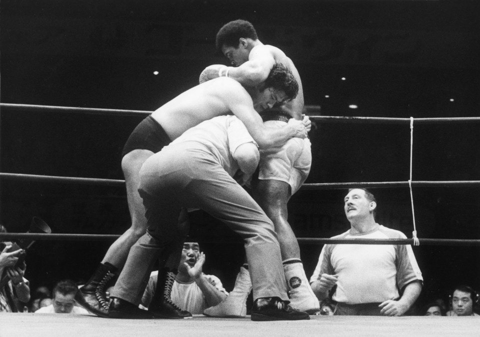 Muhammad Ali famously took on WWE Hall of Famer Antonio Inoki