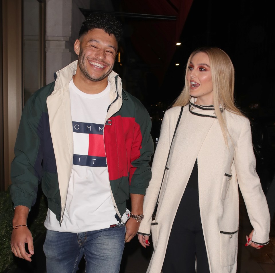 Perrie Edwards is dating Liverpool footie ace Alex Oxlade-Chamberlain