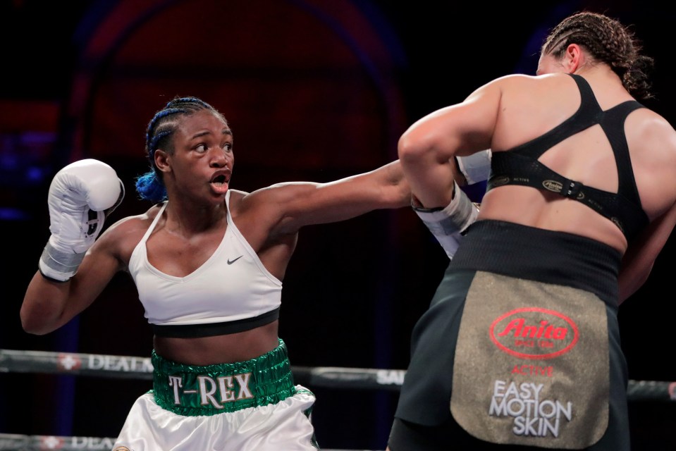 Claressa Shields has won titles in three weights 