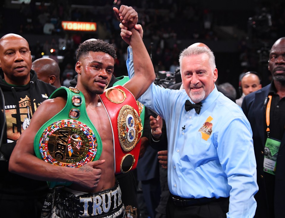 Errol Spence Jr is the unified welterweight world champion 