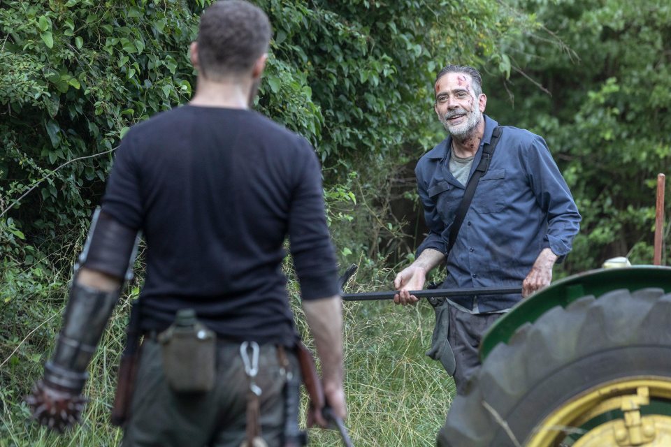 Morgan has played Negan since 2016