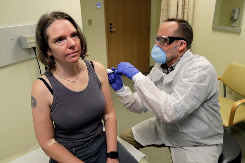 Moderna's vaccine trial involved 30,000 people