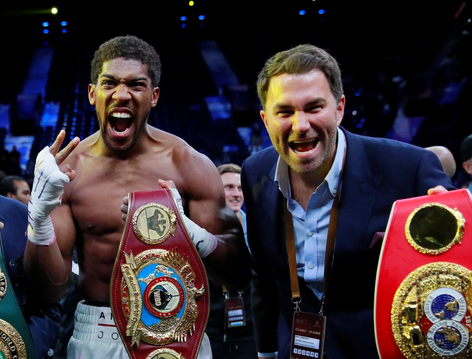 Eddie Hearn has defended the PPV price for AJ's return