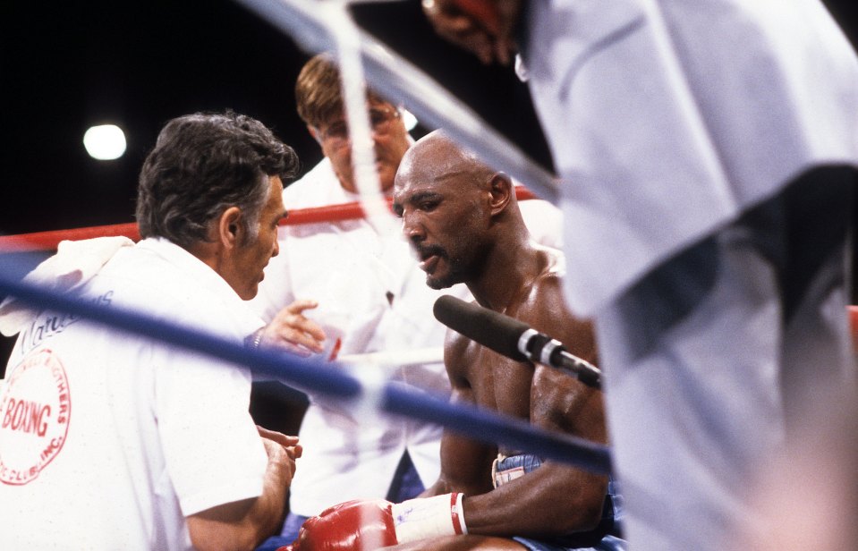 Marvin Hagler just couldn't find a way to beat Leonard