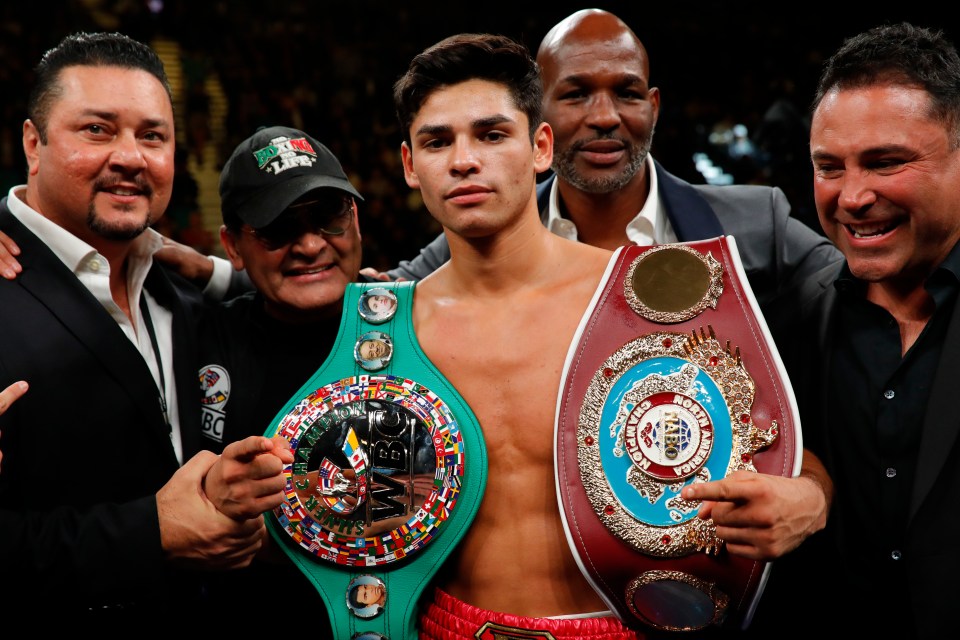 Ryan Garcia insists he is not at all scared of Davis' devastating power