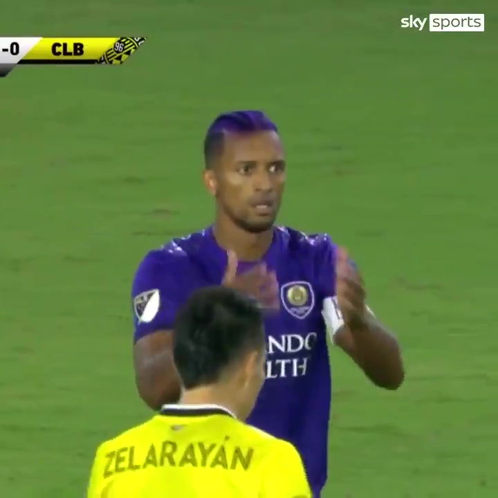 Nani was left in disbelief after getting a yellow - but he had no idea what was to follow