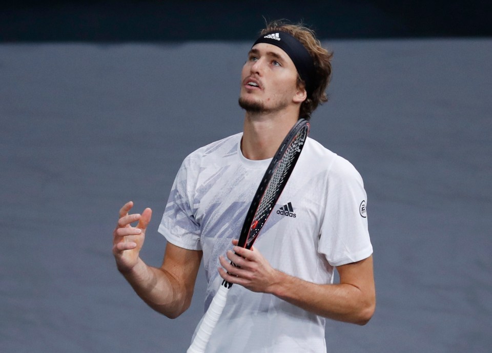 World No7 Alex Zverev is claimed to have physically and emotionally abused Sharypova