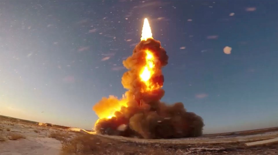 It was was launched from the Sary-Shagan test site in Kazakhstan