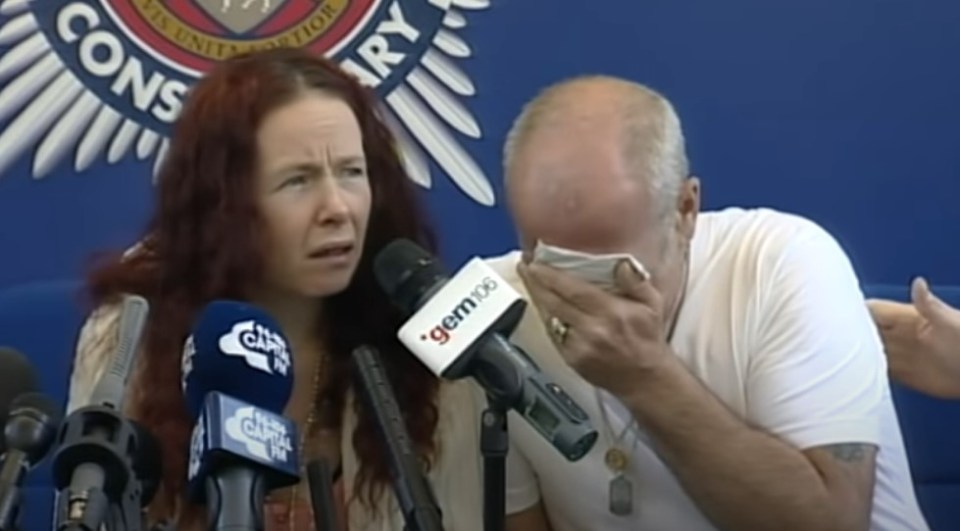 When her husband hands over to her there are no tears