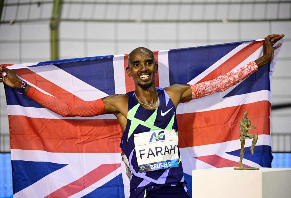 Sir Mo Farah is one of Britain's most decorated Olympians