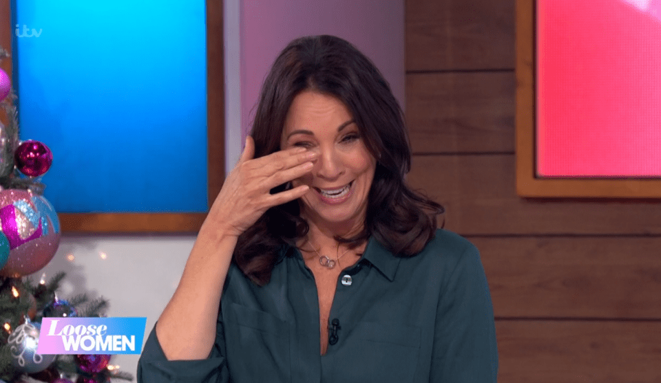 Andrea broke down in tears as she revealed she'd quit Loose Women