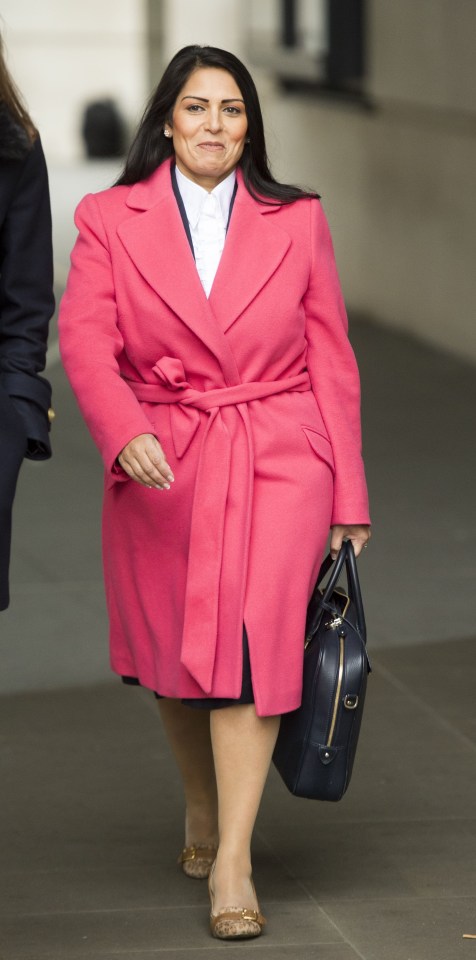 Priti Patel has been accused of shouting and swearing