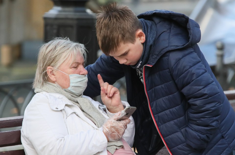 Brits are to avoid see the elderly as they are still the most vulnerable to the coronavirus