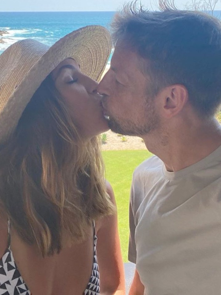 Button and Ward got engaged in 2018 after two years of dating