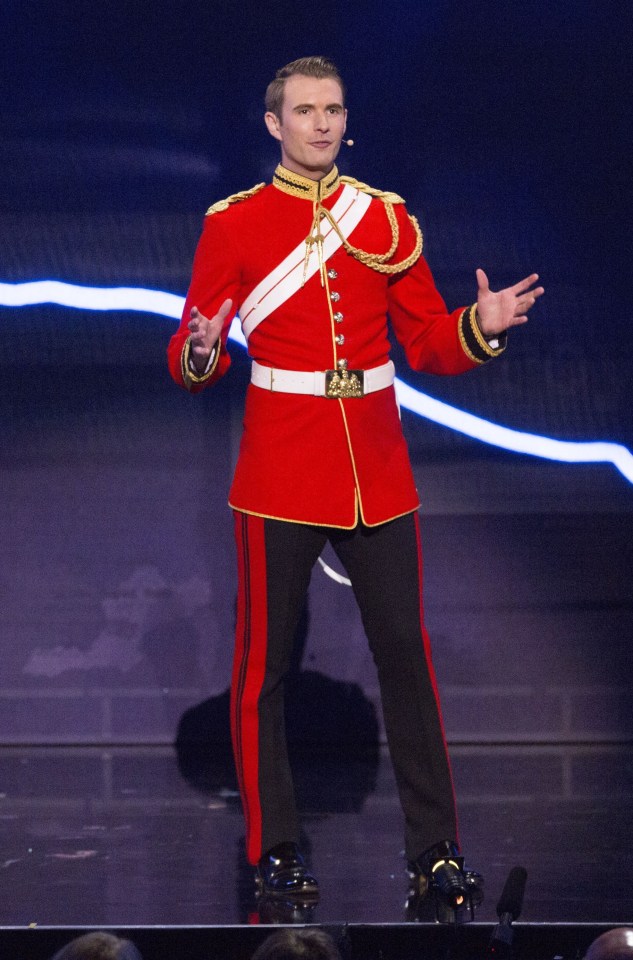 He realised a dream at the Royal Variety Performance 2016
