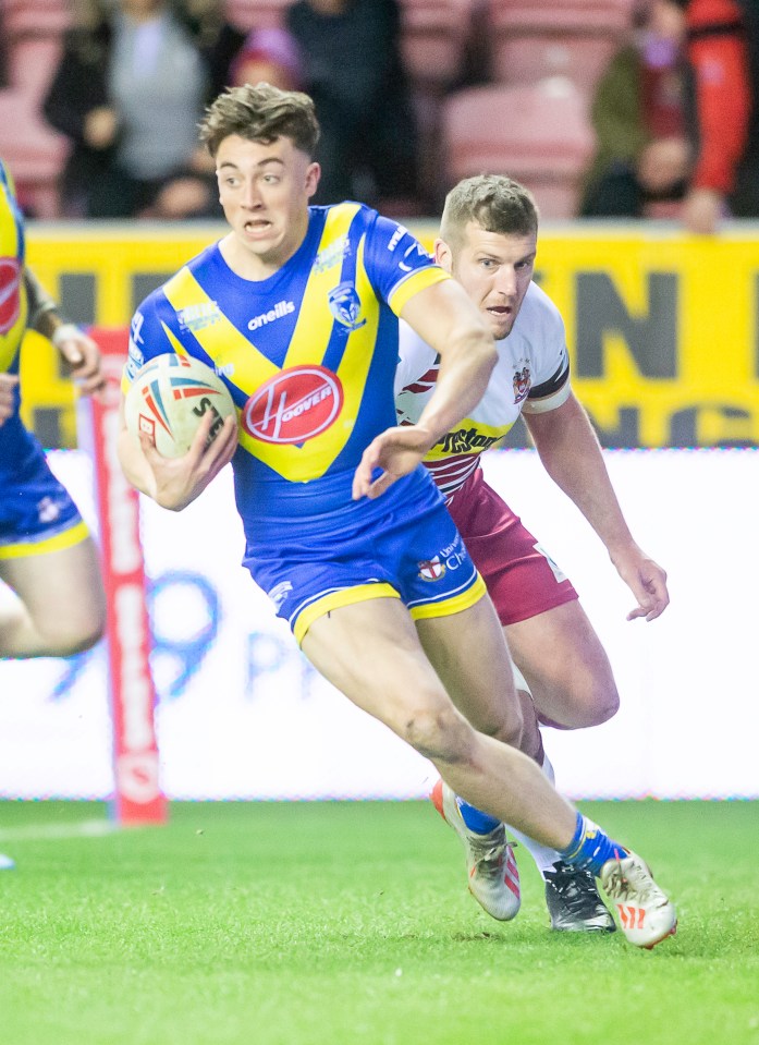  Matty Ashton topped Super League's speed charts against Wigan