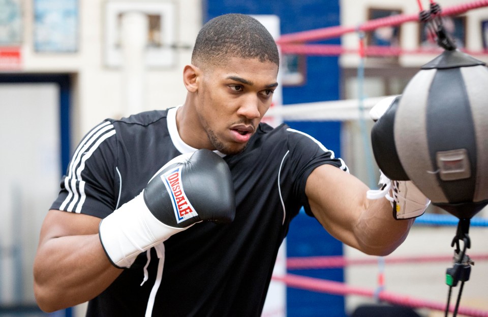Boxing took Anthony Joshua away from a life of crime