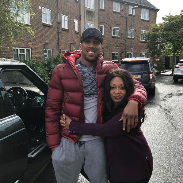 Joshua has always had a close bond with his mum Yeta Odusanya