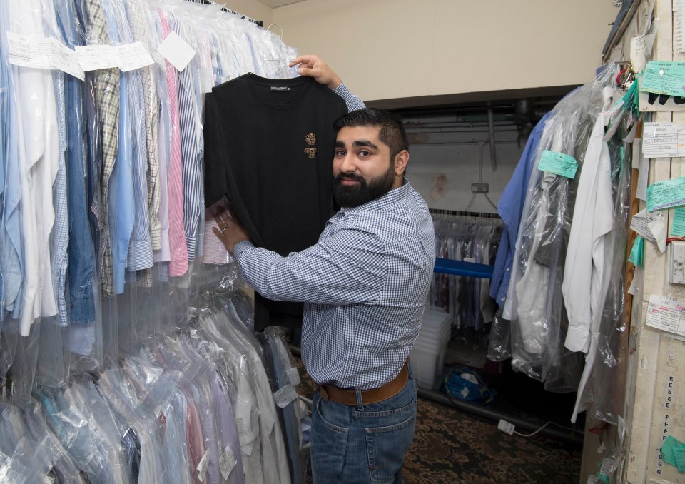 Joshua once joked he had to pay off a £120 tab to shop owner Max Bakhtari in a press conference