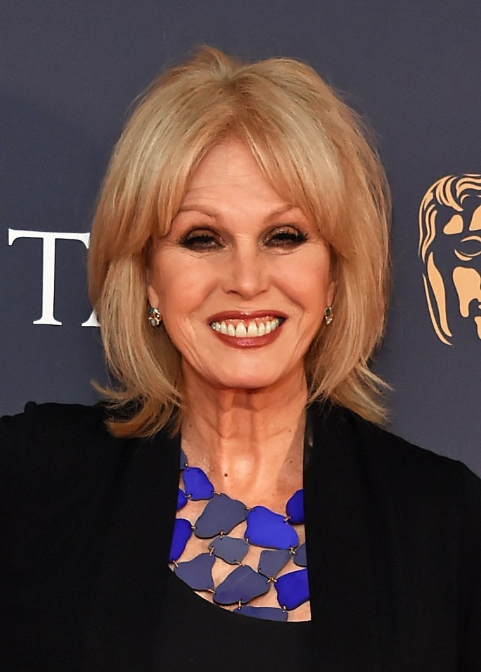 Joanna Lumley, 74, gained 18 per cent of the vote and come in third place