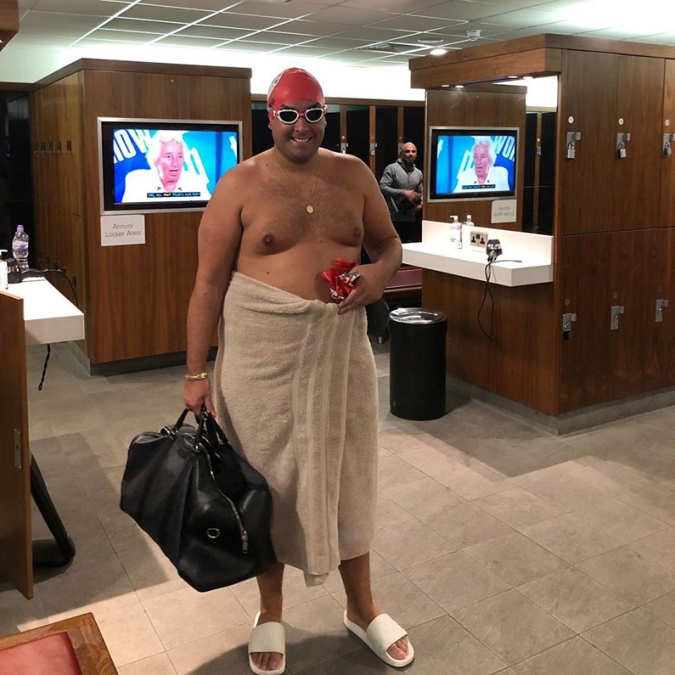 He's now planning to swim from Spain to Morocco