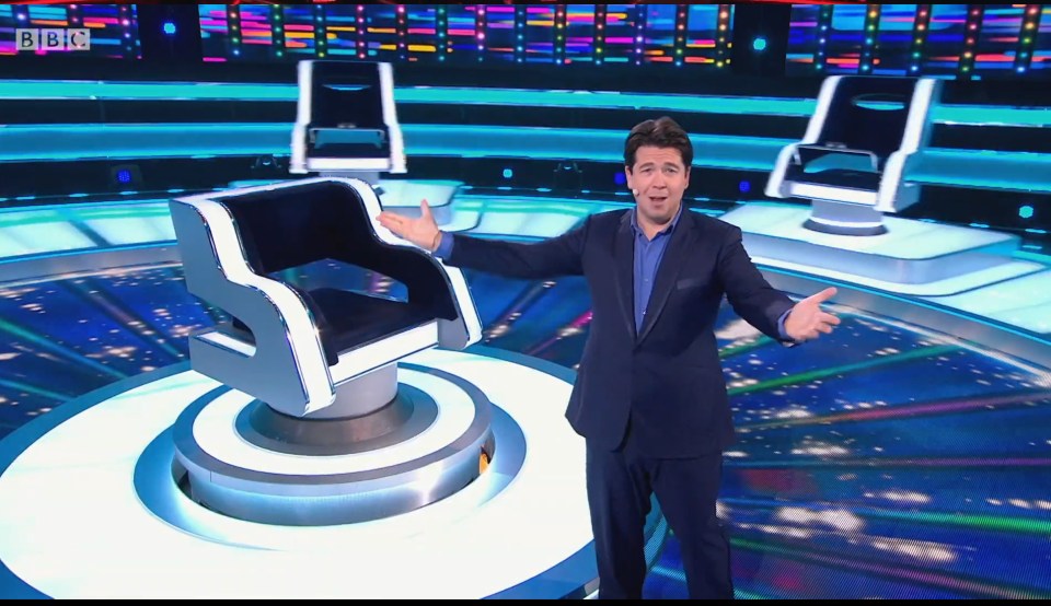 Most of the show is filled with McIntyre telling jokes, spinning the wheel and discussing categories