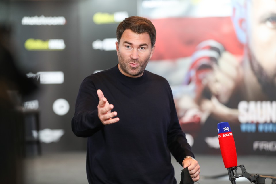 Eddie Hearn is happy to invite Tyson Fury ringside to watch Anthony Joshua fight Kubrat Pulev
