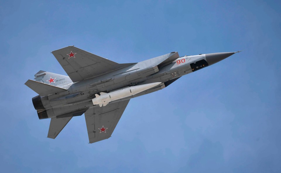 Putin has bragged that the Mach 8 Zircon - or Tsirkon - is unrivalled