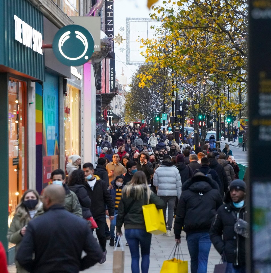 Britain's high streets are expected to see their busiest day of the year