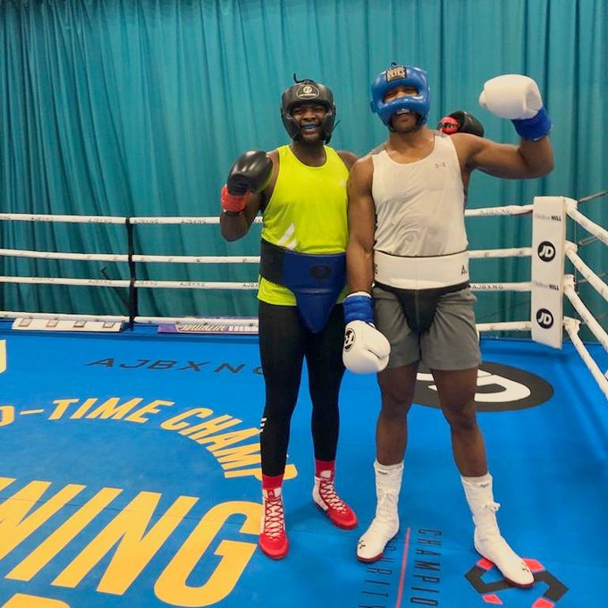 Martin Bakole has long been a fixture in AJ's sparring team