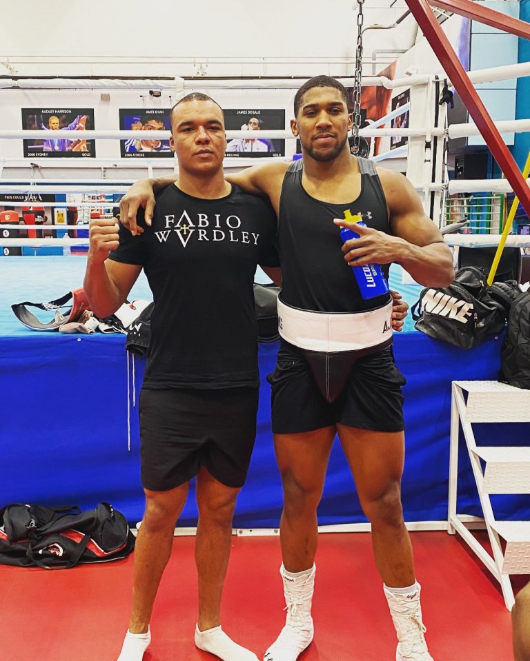 Fabio Wardley is managed by AJ's old rival Dillian Whyte 