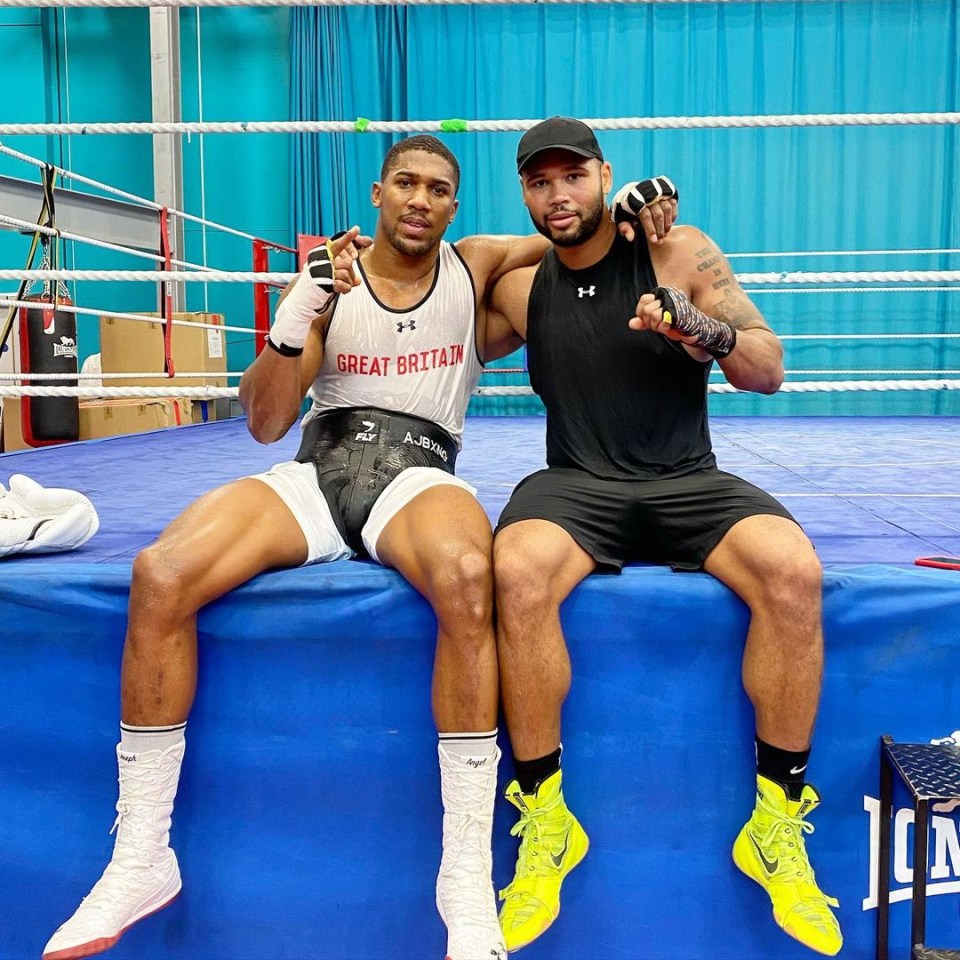 Frazer Clarke has been one of AJ's longest serving sparring partners